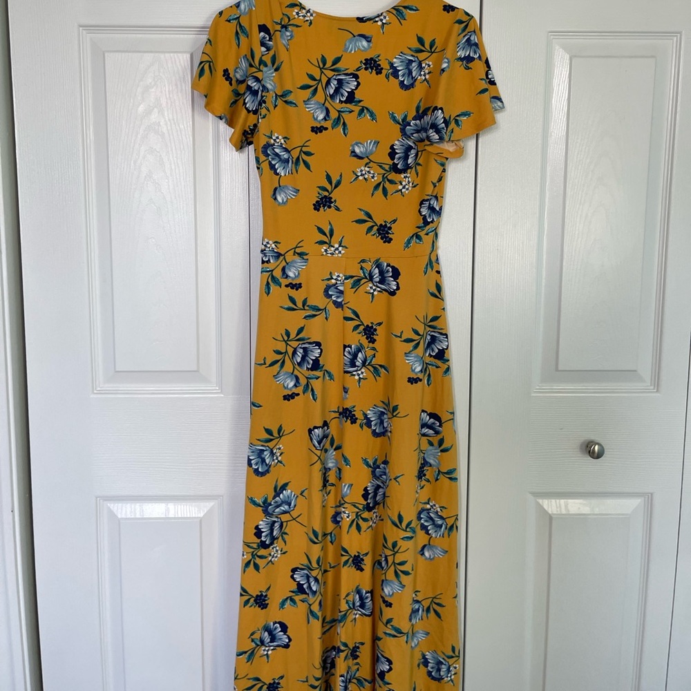 Yellow summer dress